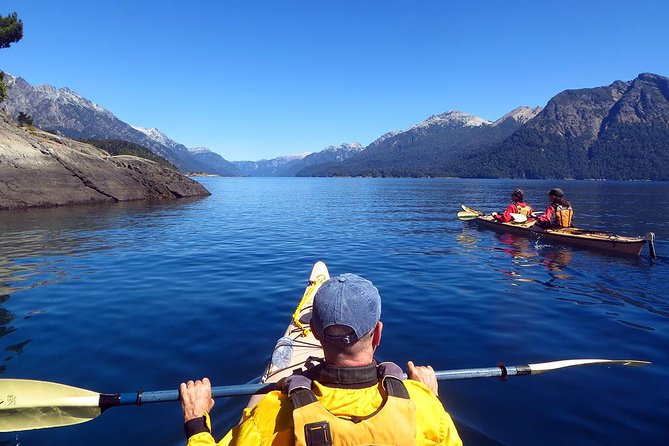 Kayak and swimming at Playa sin Viento